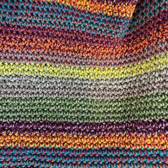 The Sak Women's Multi-colored Dune Stripes Shoulder Tote Bag - Picture 4 of 10